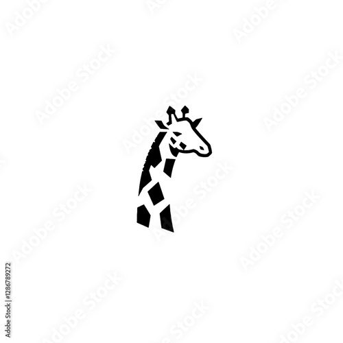 Giraffe Vector Logo Design
