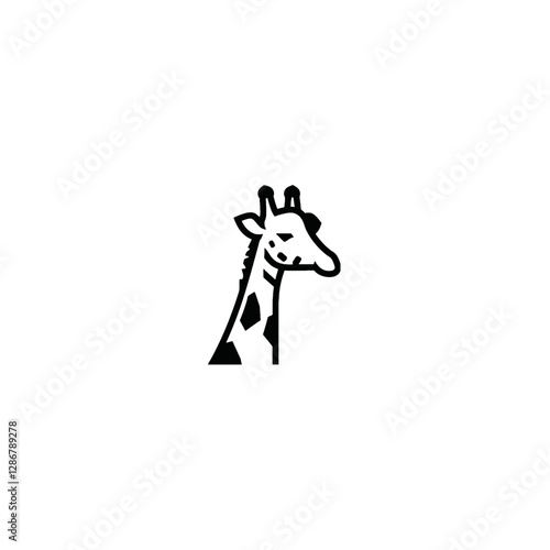 Giraffe Vector Logo Design