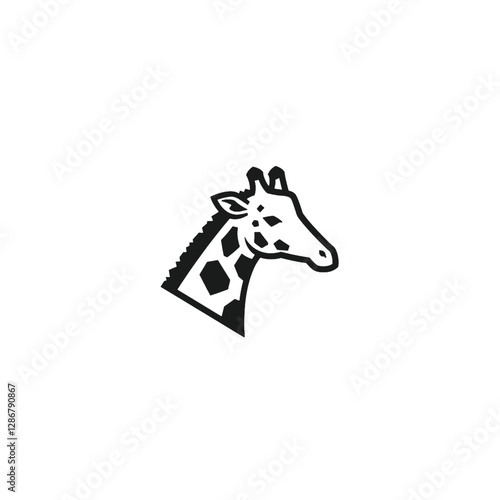 Giraffe Vector Logo Design