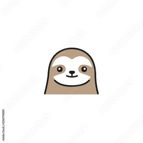 Sloth Vector Logo Design