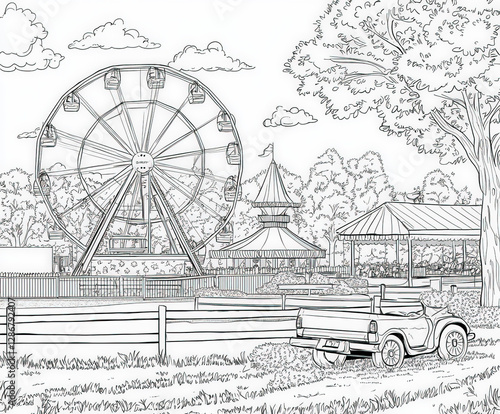 A fun day at a spring fair ...