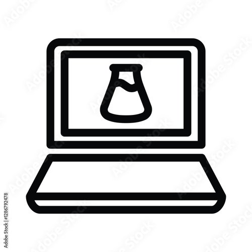 Online chemistry courses icon