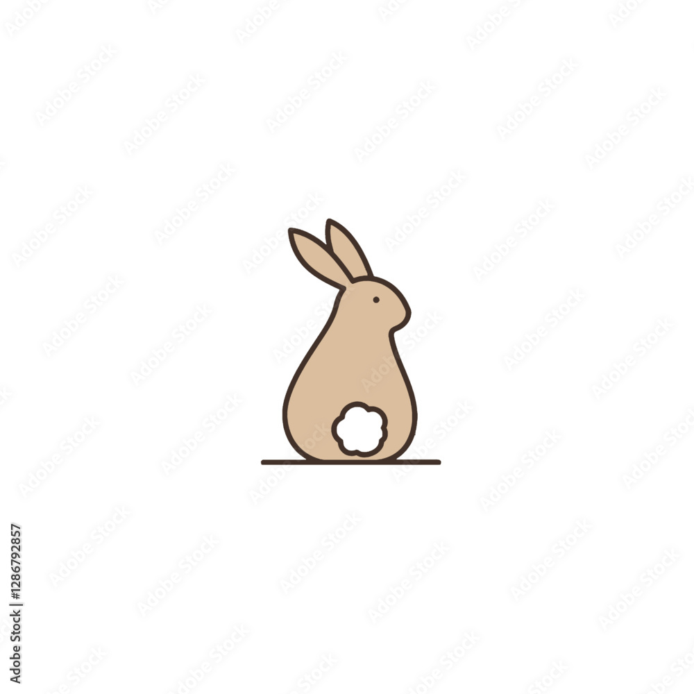 Obraz premium Rabbit Vector Logo Design