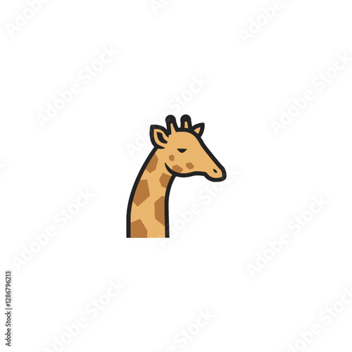 Giraffe Vector Logo Design