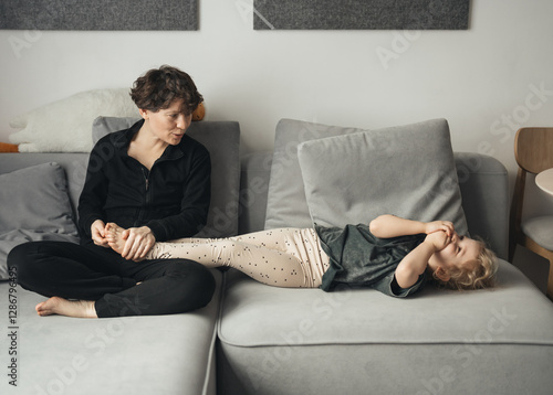 Bild auf Leinwand motherhood