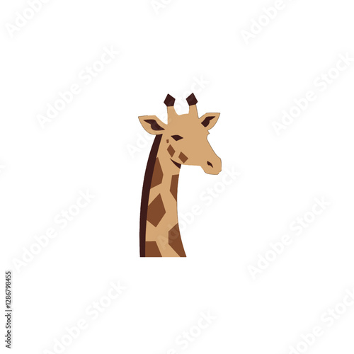 Giraffe Vector Logo Design