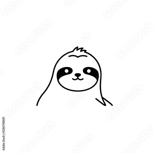 Sloth Vector Logo Design