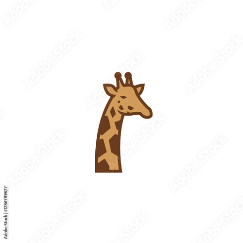 Giraffe Vector Logo Design