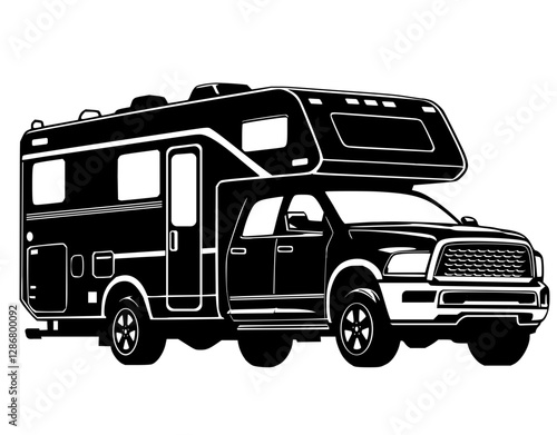 Pick up truck camper van 