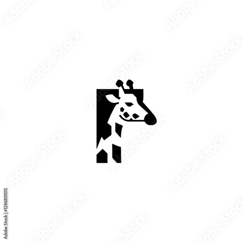 Giraffe Vector Logo Design