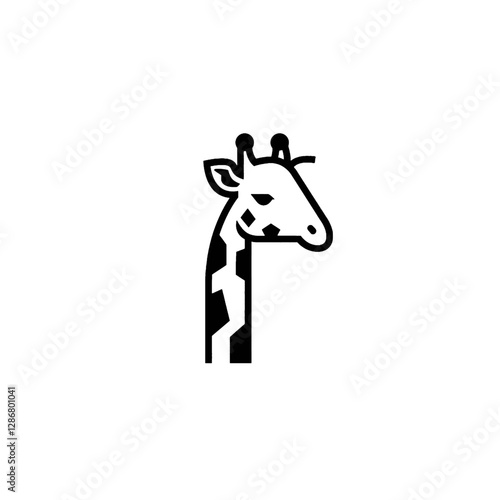 Giraffe Vector Logo Design