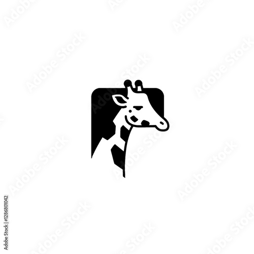 Giraffe Vector Logo Design