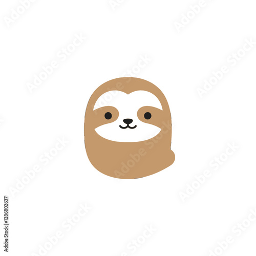 Sloth Vector Logo Design