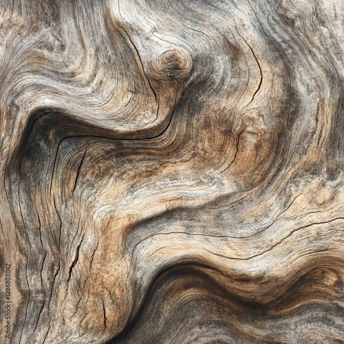 Wallpaper Mural Wood grain abstract with flowing lines of color and complex growth pattern. Torontodigital.ca