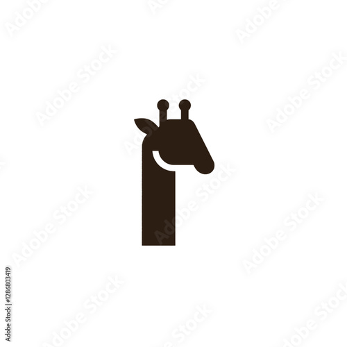 Giraffe Vector Logo Design
