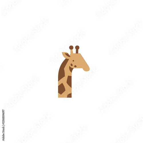 Giraffe Vector Logo Design