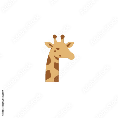 Giraffe Vector Logo Design