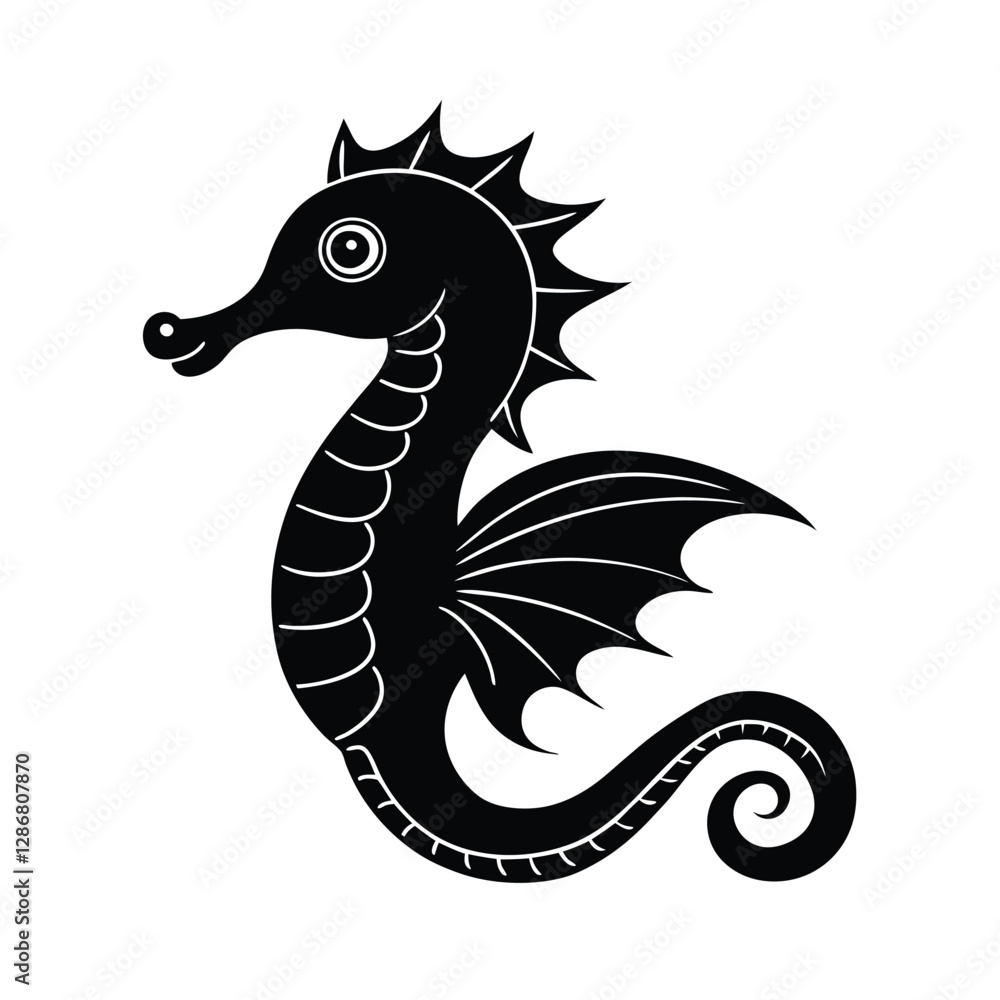 Fototapeta premium vector illustration of a dragon