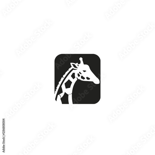 Giraffe Vector Logo Design