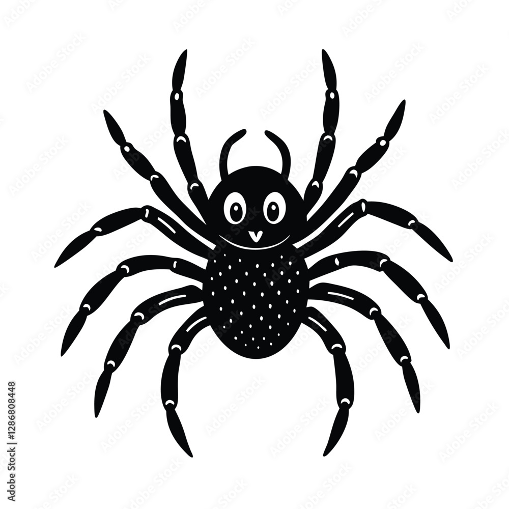 crab spider vector illustration crab spider vector illustration