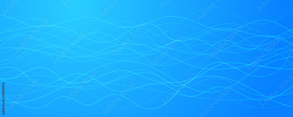Fototapeta premium Abstract gradient background with wave beams
