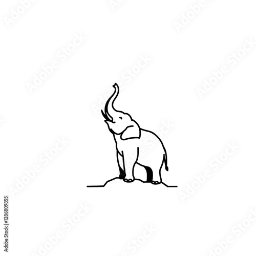 Elephant Vector Logo Design