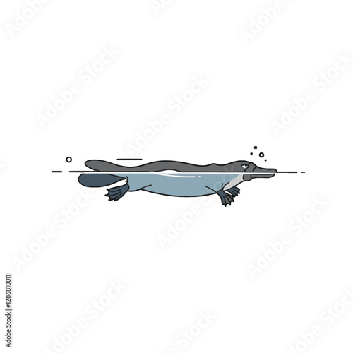 Platypus Vector Logo Design