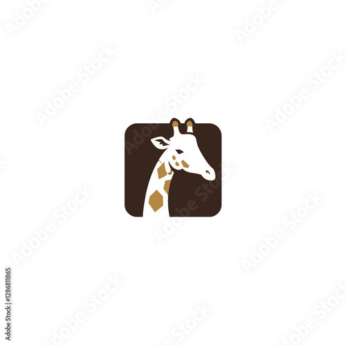 Giraffe Vector Logo Design