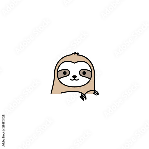 Sloth Vector Logo Design