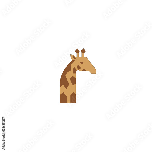 Giraffe Vector Logo Design