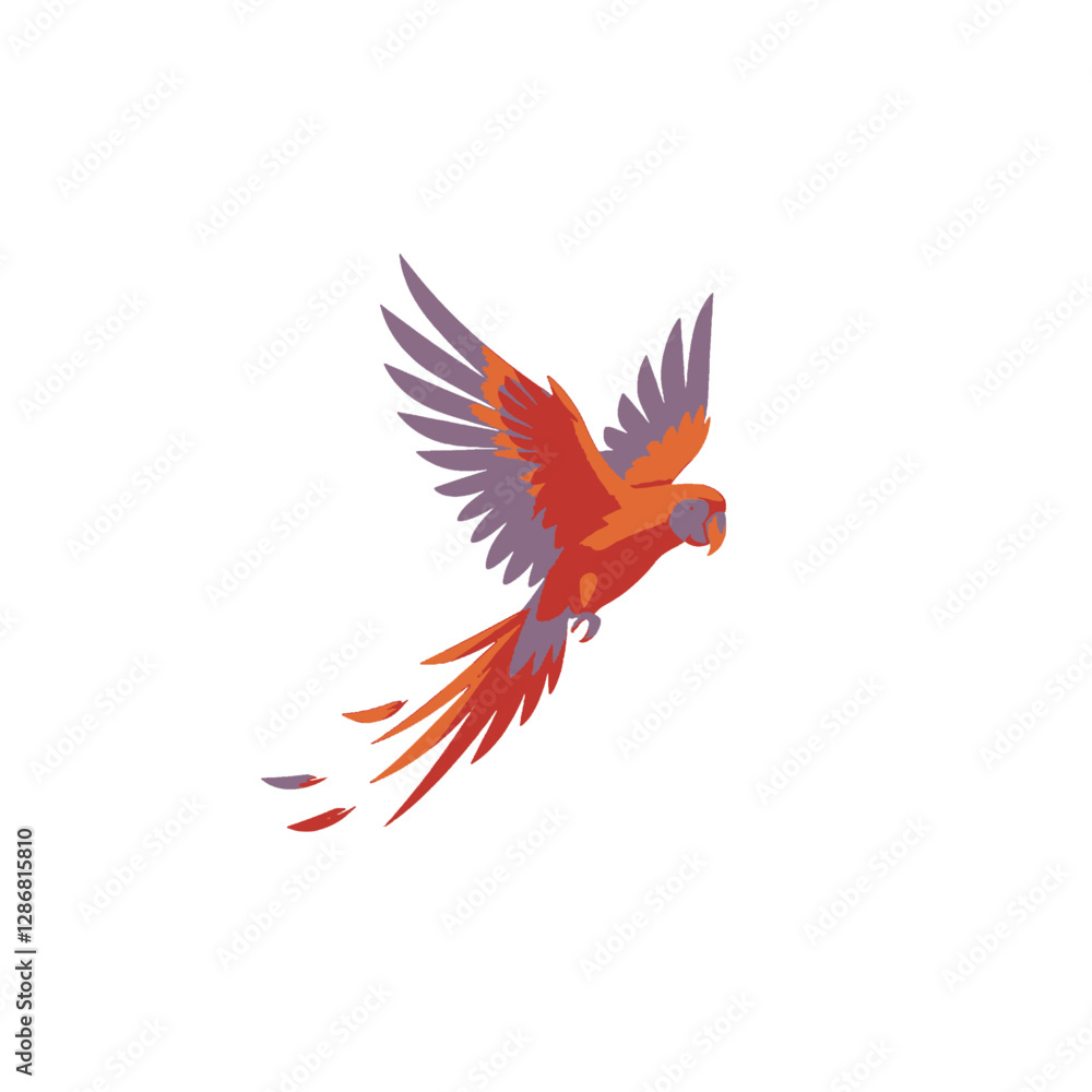 Parrot Vector Logo Design Parrot Vector Logo Design