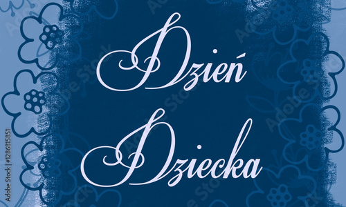 Obraz na płótnie Dzień dziecka w salonie