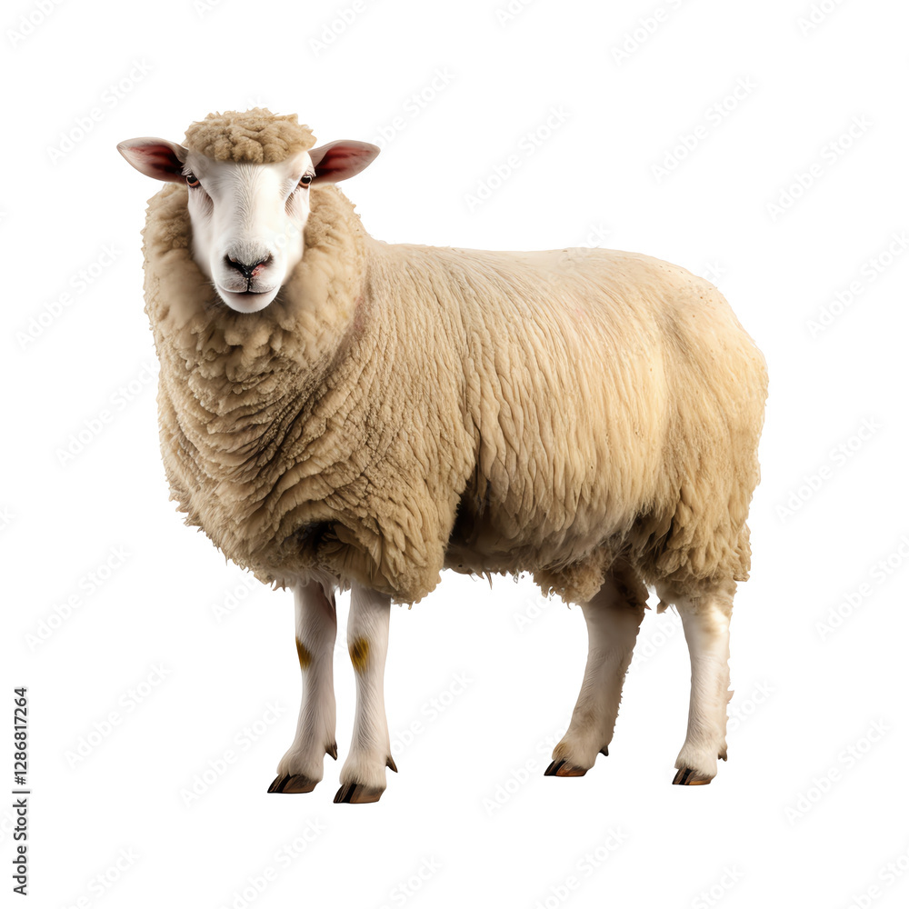Isolated Sheep Isolated Sheep