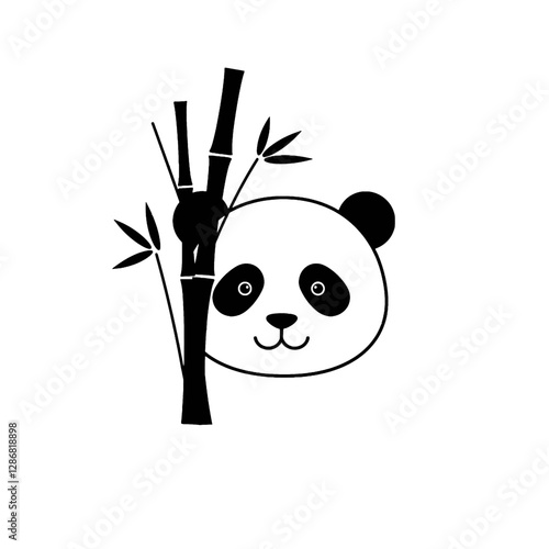 Panda Vector Logo Design