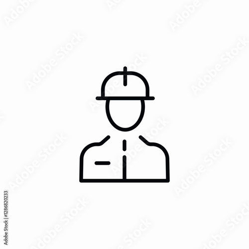 construction safe equipment icon sign vector