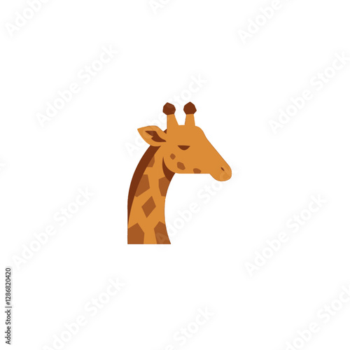 Giraffe Vector Logo Design