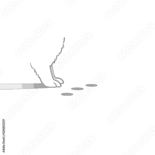 Animal Legs Vector Logo Design