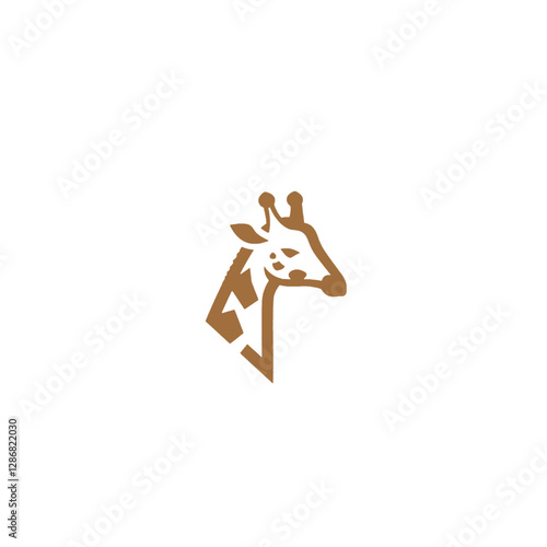 Giraffe Vector Logo Design