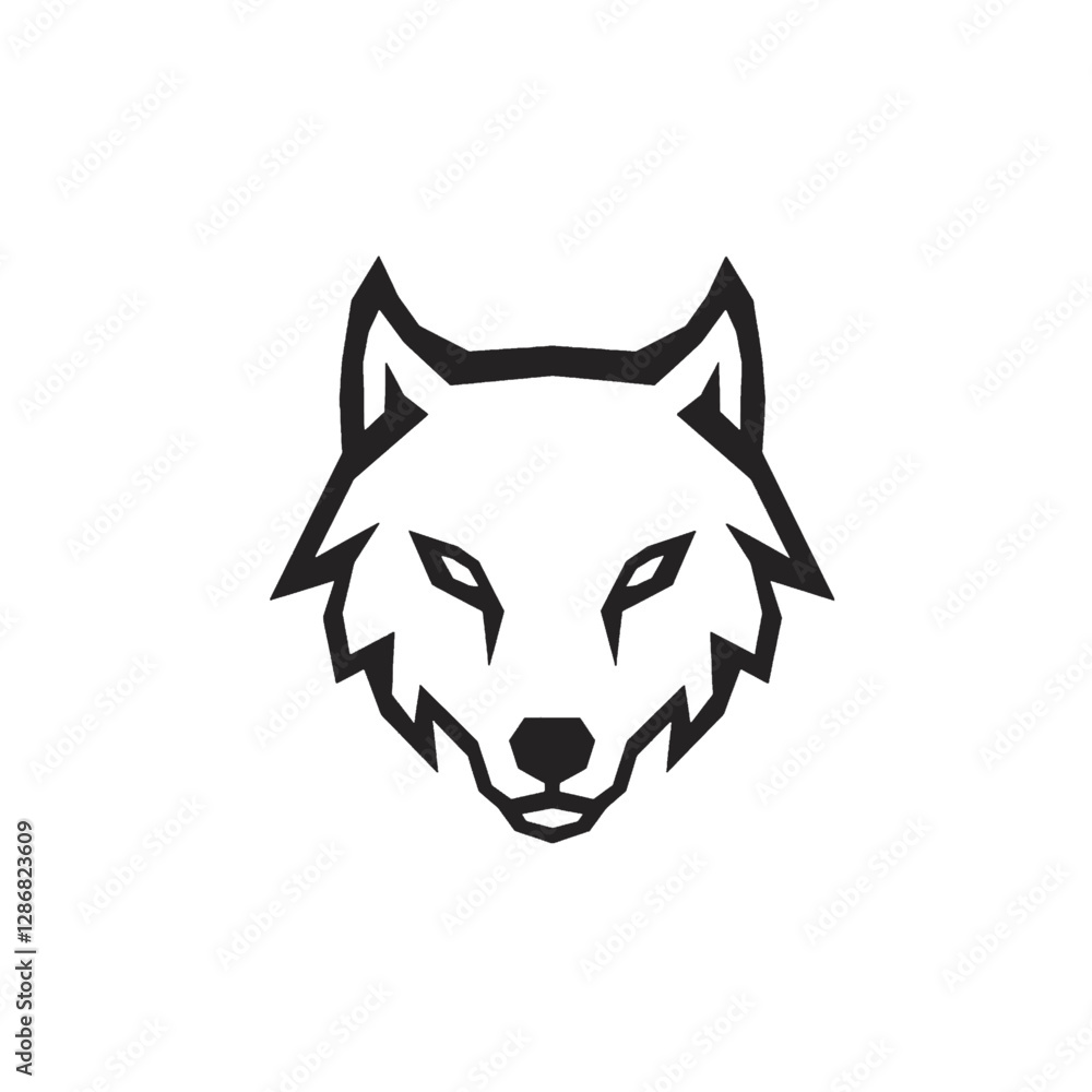 Obraz premium Wolf Vector Logo Design