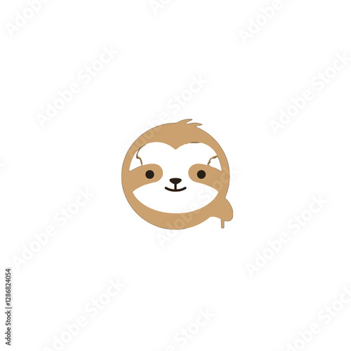 Sloth Vector Logo Design