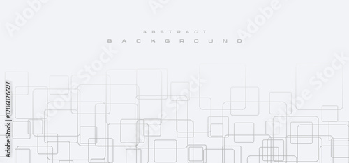 Digital technology futuristic internet network speed connection white background, cyber nano information, abstract communication, innovation future tech data, Ai big data line dot illustration vector