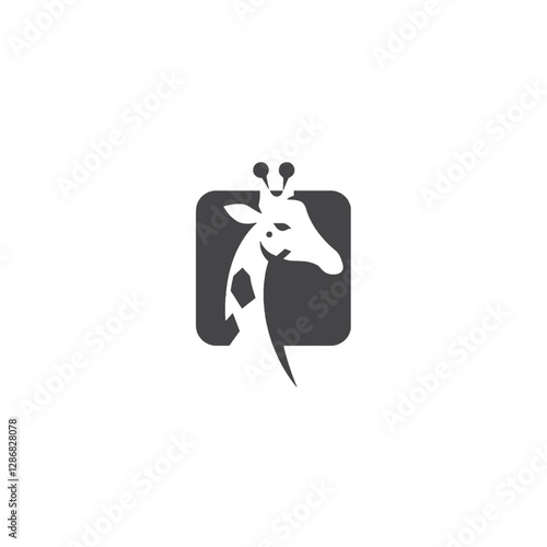 Giraffe Vector Logo Design