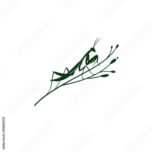 Mantis Vector Logo Design