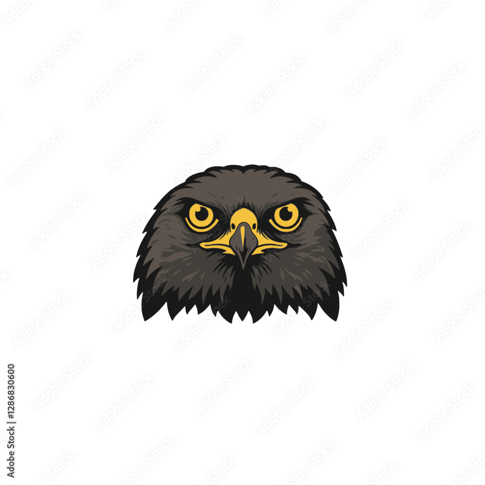 Fototapeta premium Eagle Head Vector Logo Design