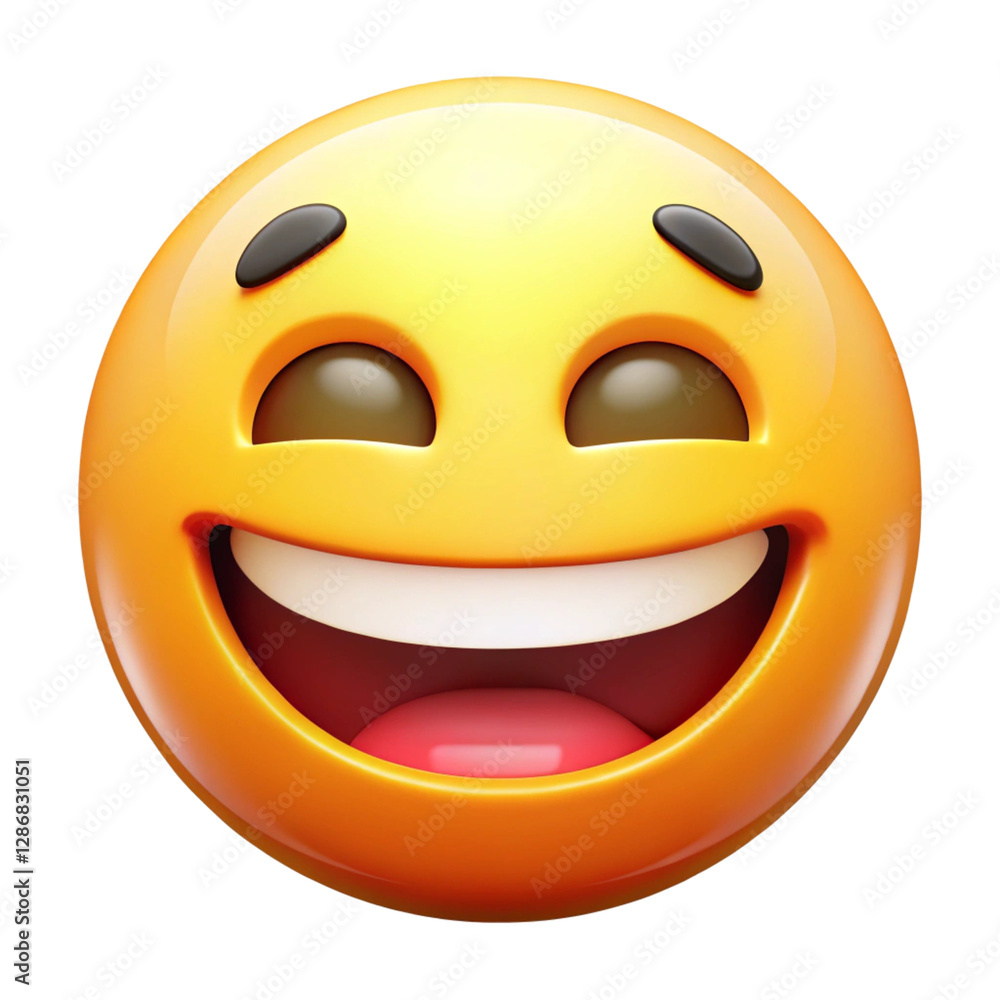 Fototapeta premium 3d smiley face