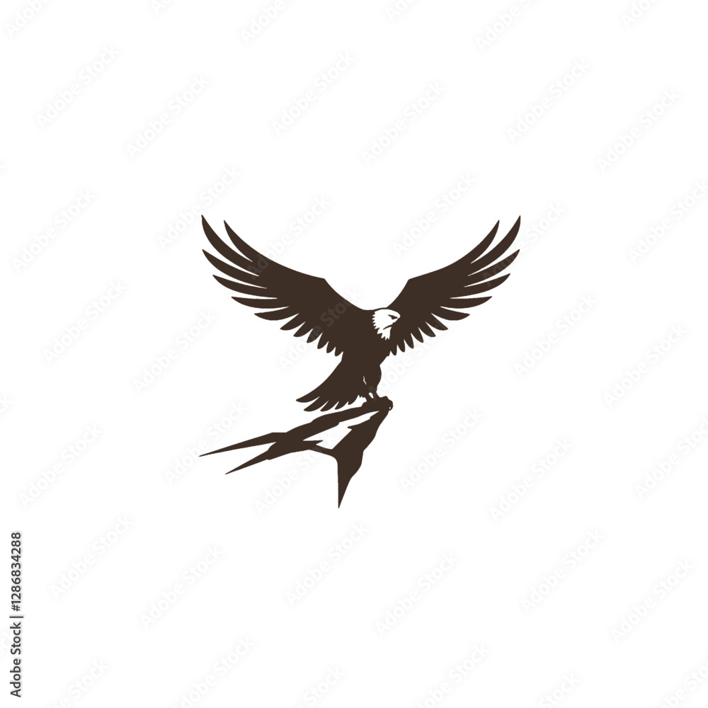 Obraz premium Eagle Vector Logo Design