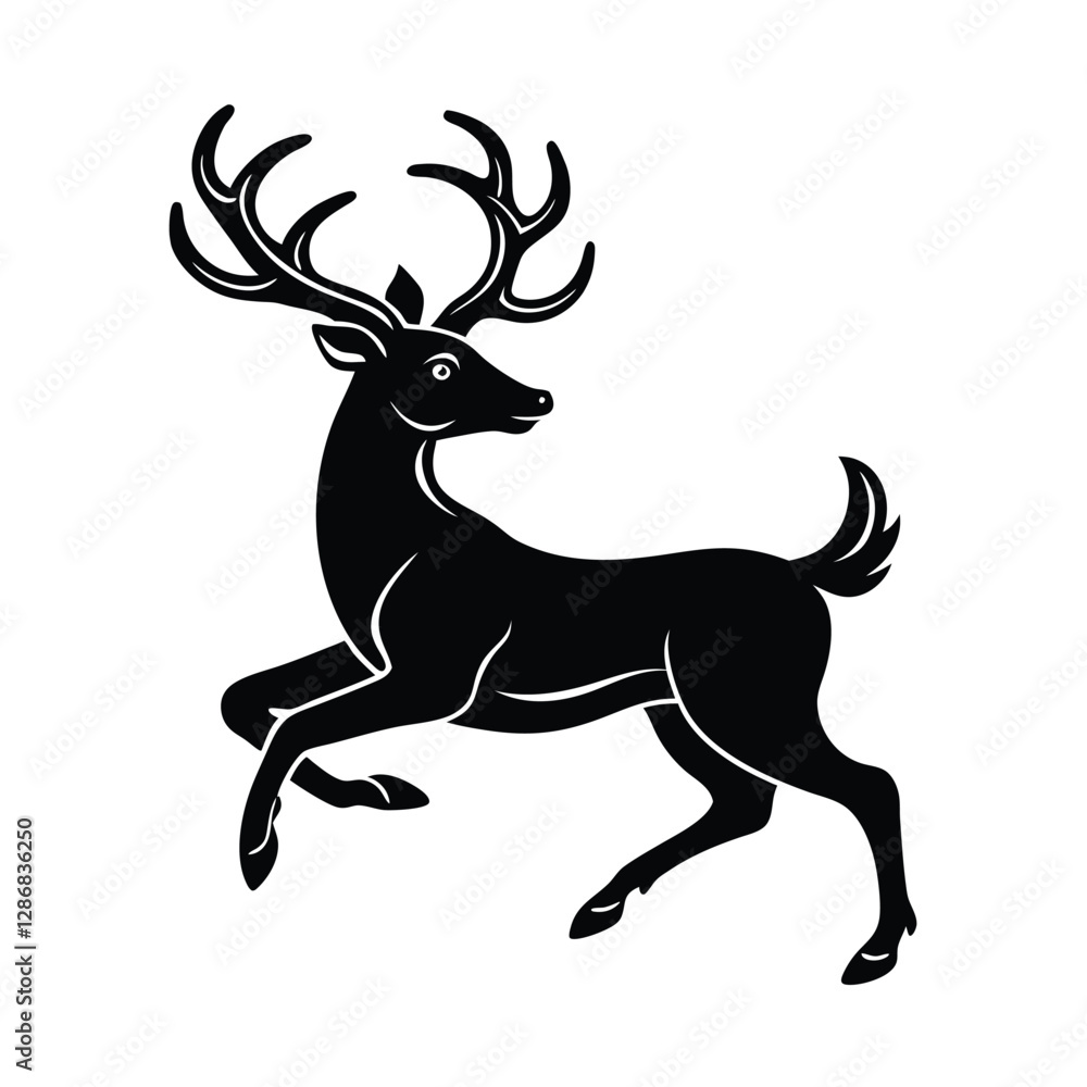 Fototapeta premium deer vector illustration