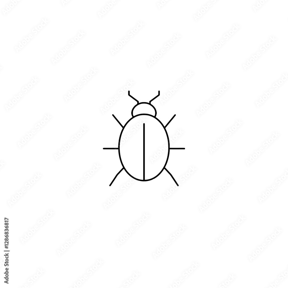 Fototapeta premium Beetle vector Logo Design