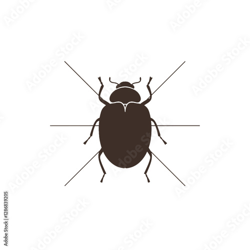 Beetle Vector Logo Design