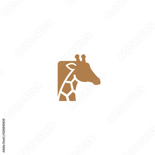 Giraffe Vector Logo Design